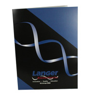 Embossed Presentation Folder