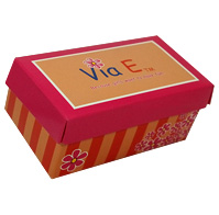 Mini Shoe Box Folding Carton