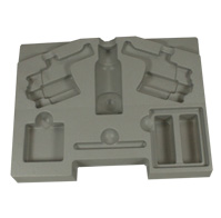 Grey PET Vacuum Formed Tray