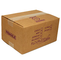 printed shipping box